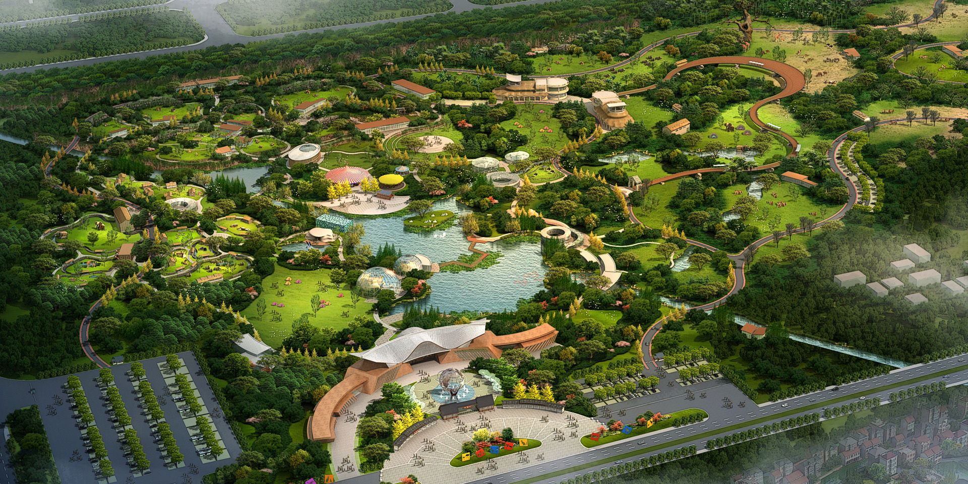 Planning And Design Of Zoo In Datong City