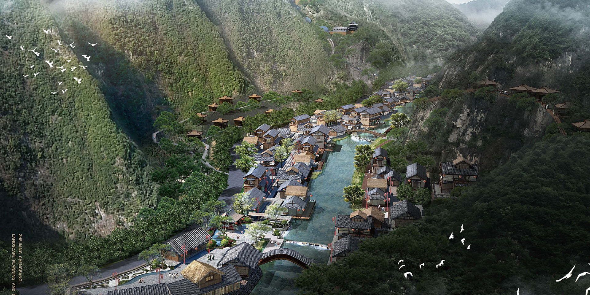 Master Plan Of Qinling Mountain Dongtianfudi Characteristic Cultural And Tourism